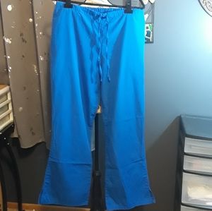 Cherokee Cobalt Blue Scrub Pants